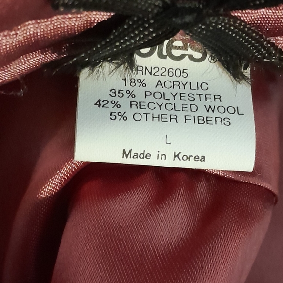 Totes Vintage Men's Brown Rain Resistant Tweed Fedora Hat Size L - Picture 5 of 5